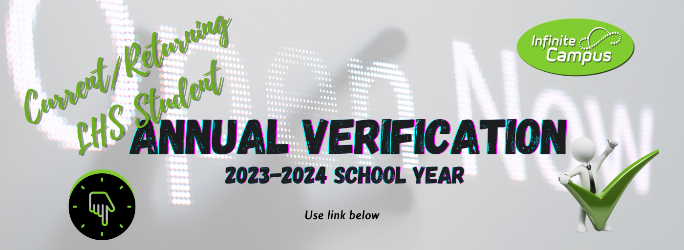 Annual Verification 23-23 school year